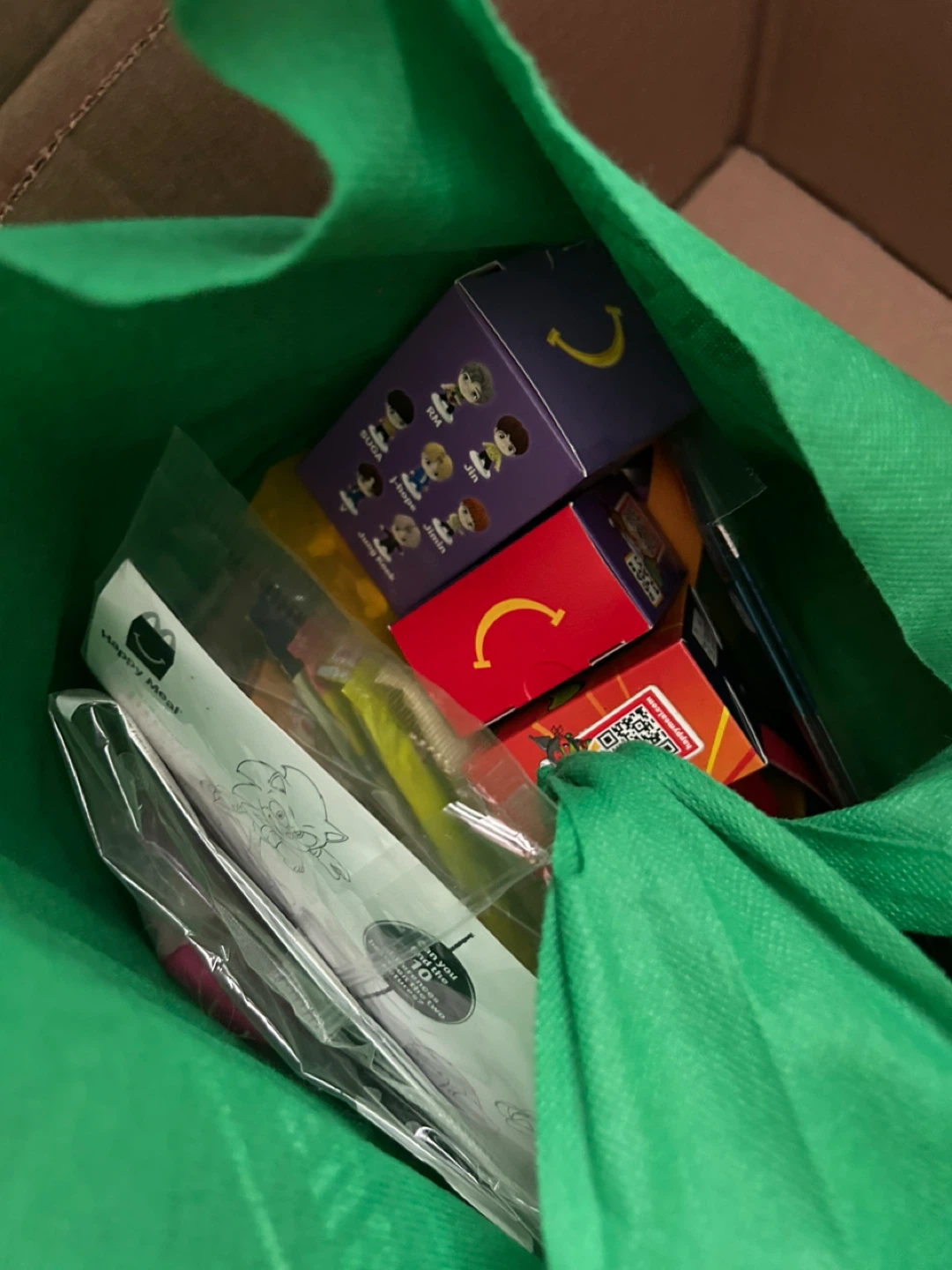 Random Happy Meal Toys from McDonald’s and Wendy’s