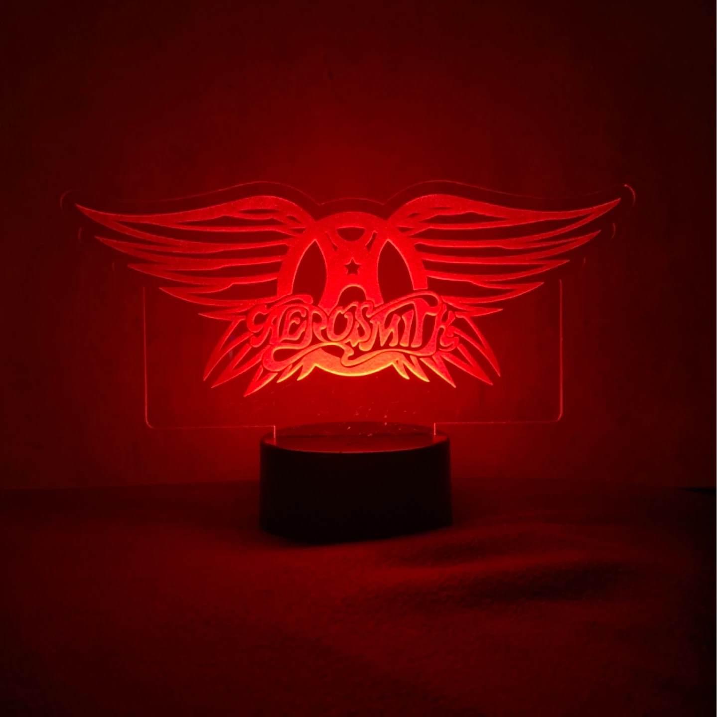 Aerosmith Logo Color Changing LED Desk Lamp - photo 2