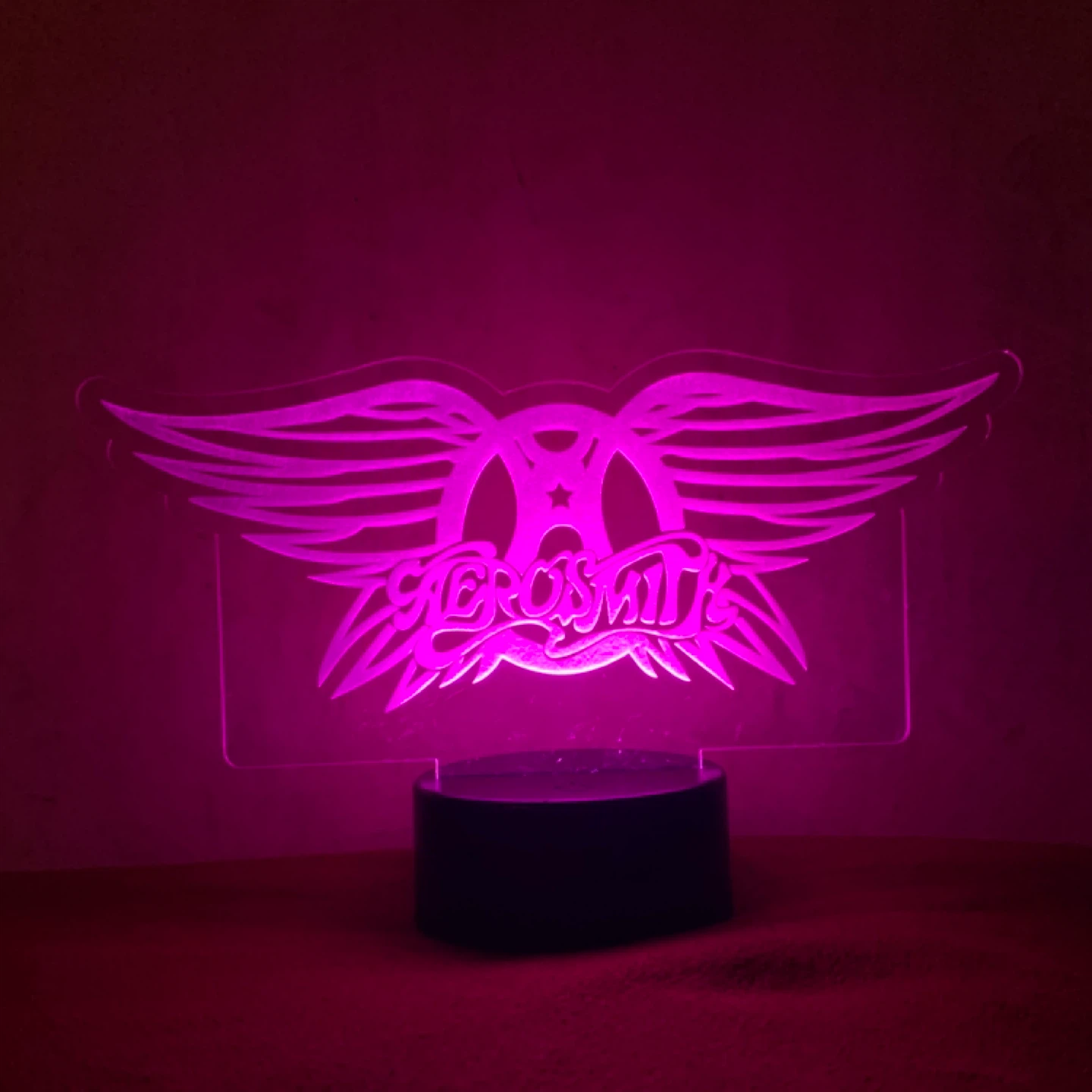 Aerosmith Logo Color Changing LED Desk Lamp - photo 4