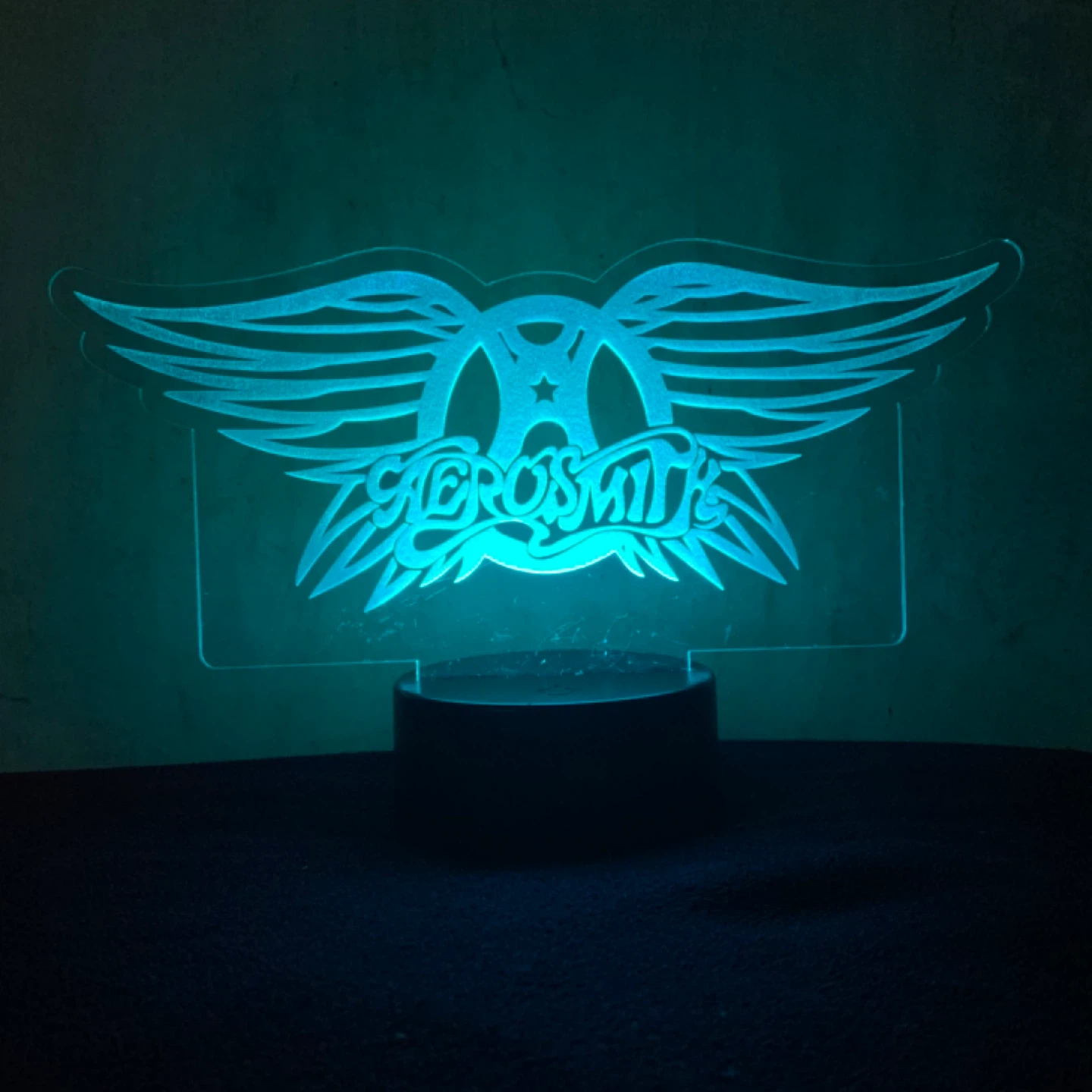 Aerosmith Logo Color Changing LED Desk Lamp - photo 5
