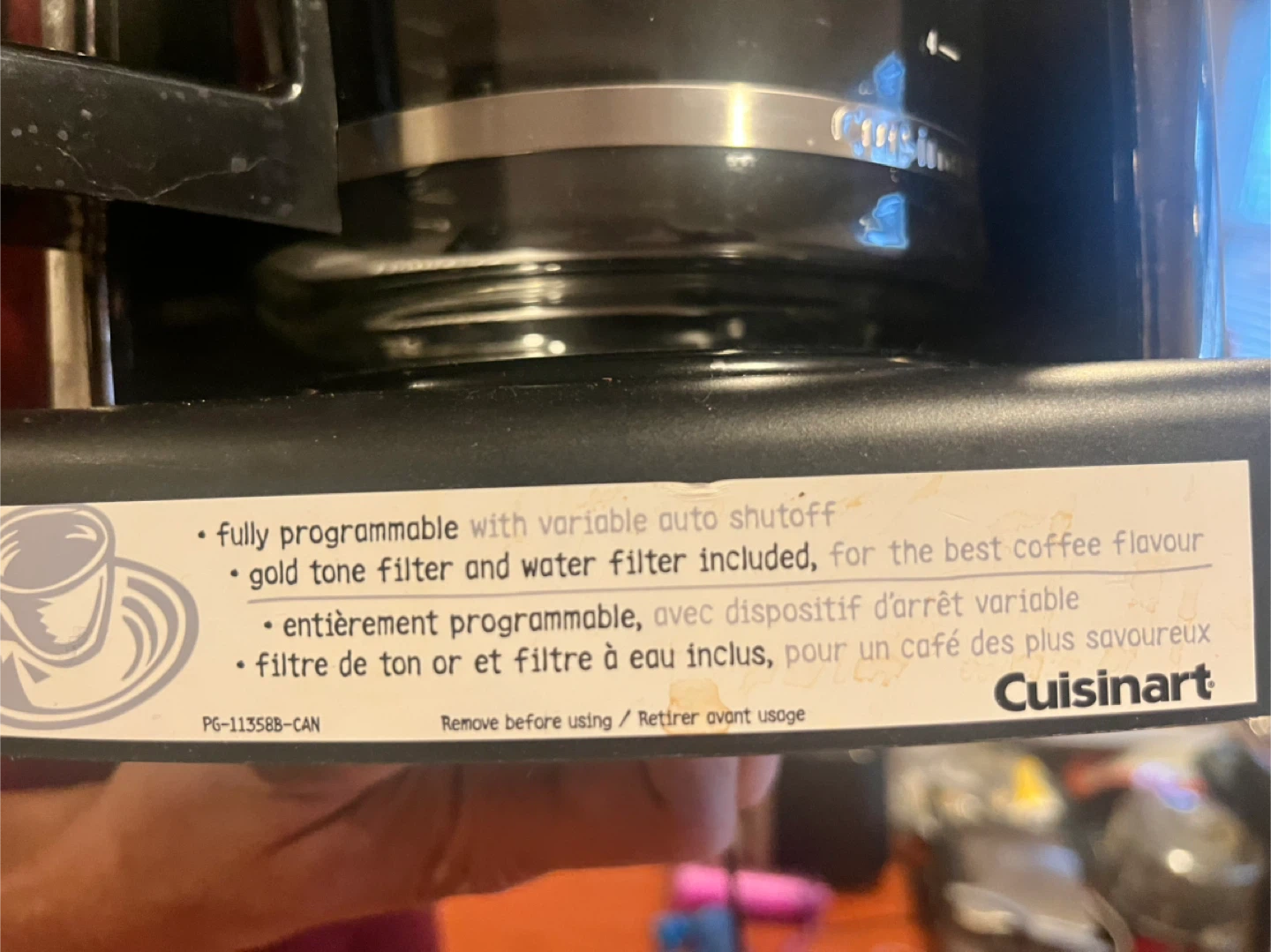 Cuisinart Black Chrome 12-Cup Coffee Maker - photo 4