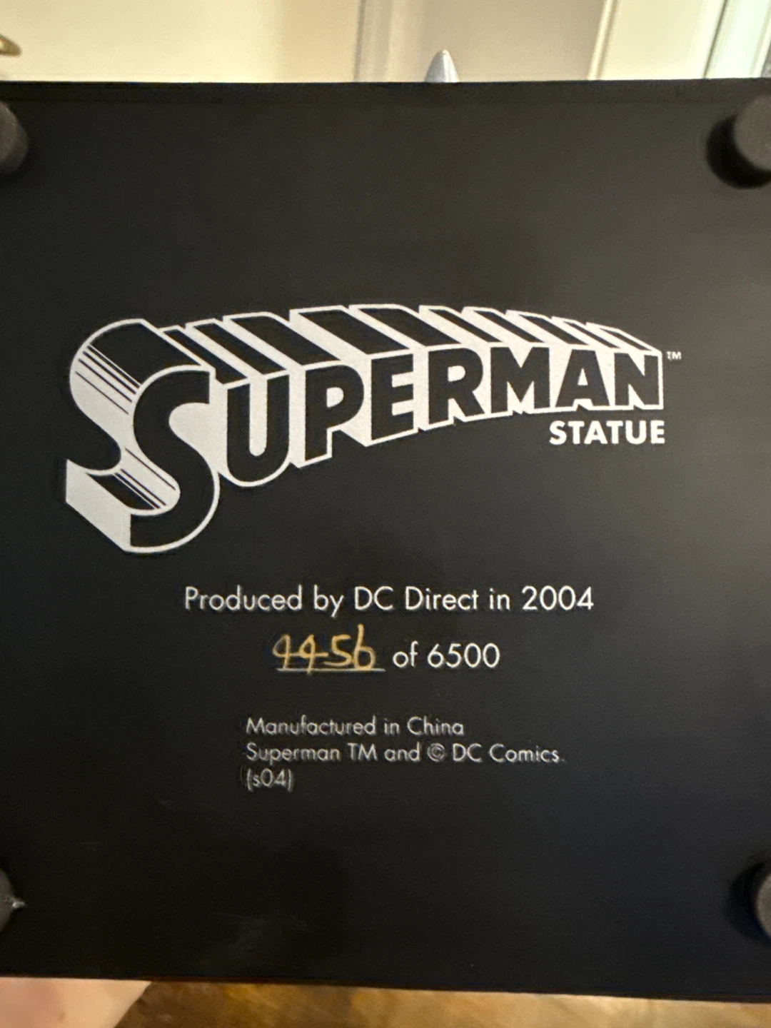 Superman Statue DC Direct 2004 - photo 5