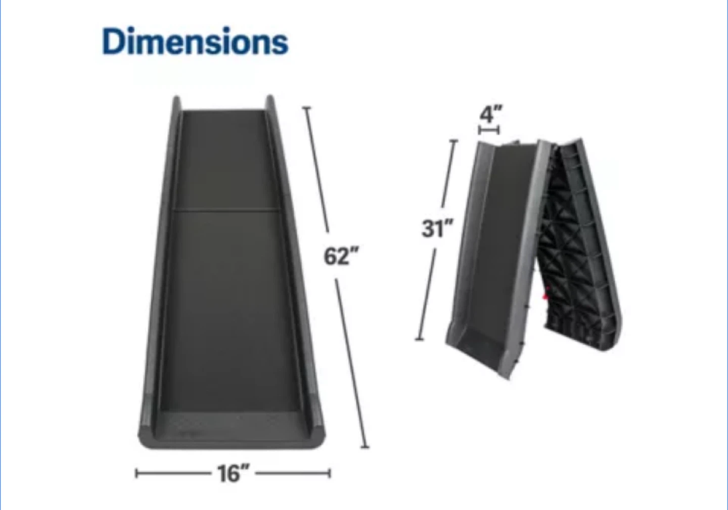 FOLDABLE DOG RAMP