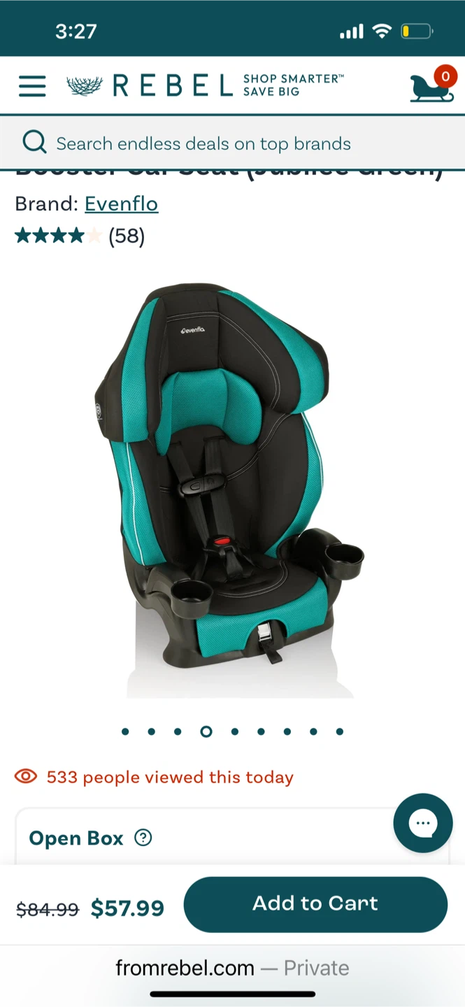 Child car seat - photo 2