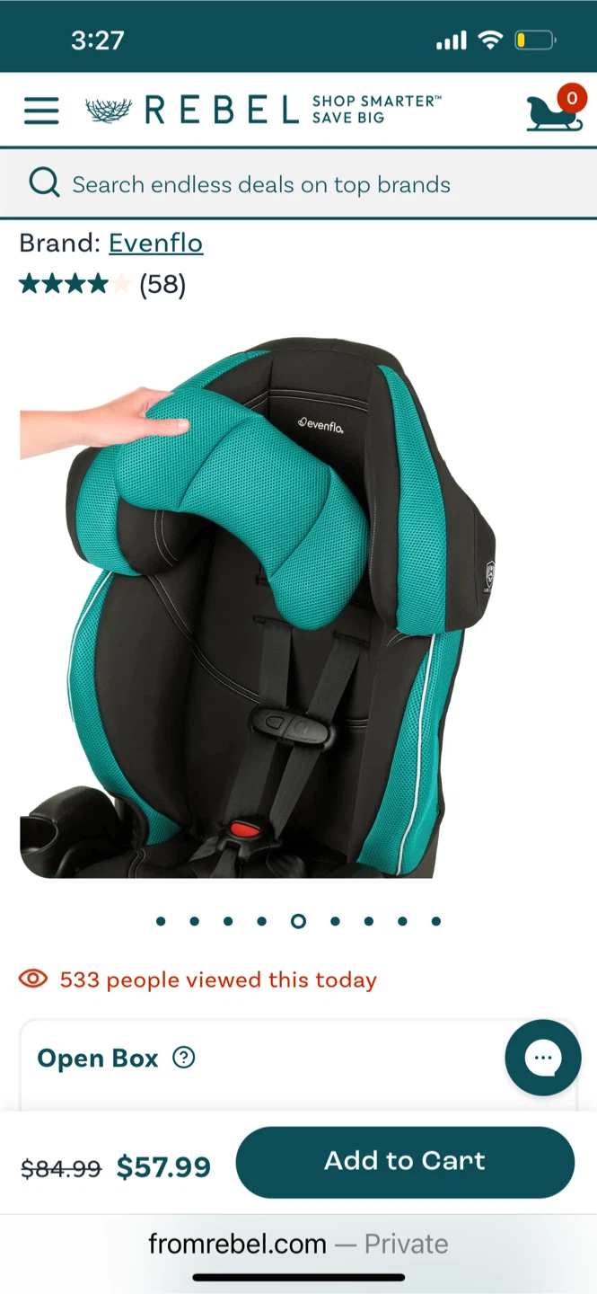 Child car seat
