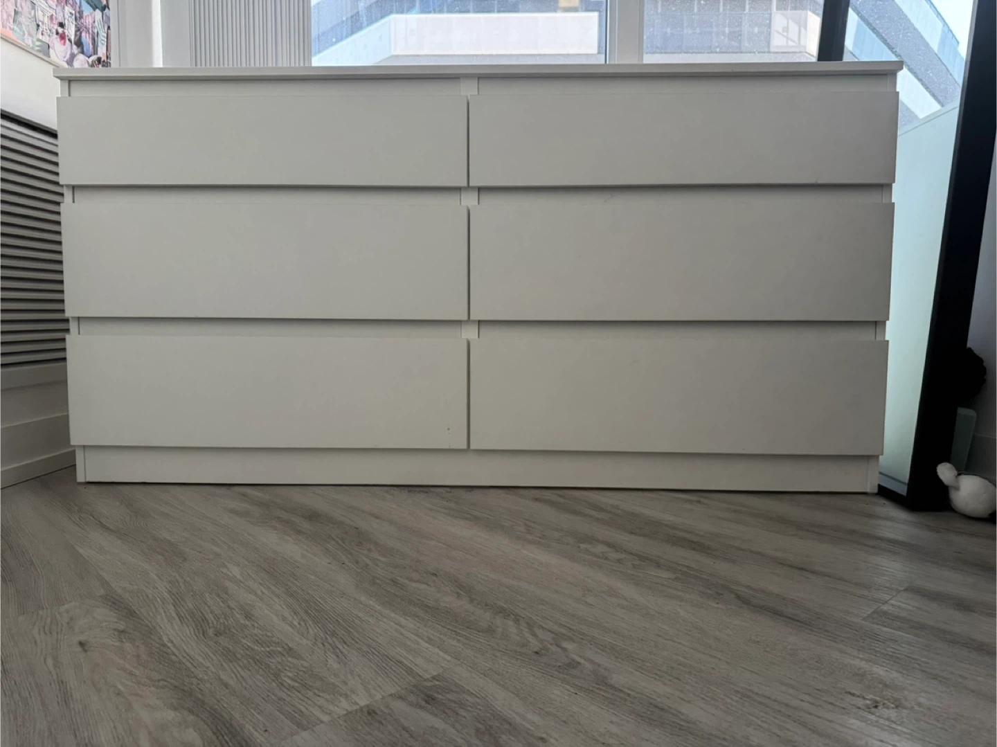 IKEA Hemnes White 6-Drawer Dresser - photo 2