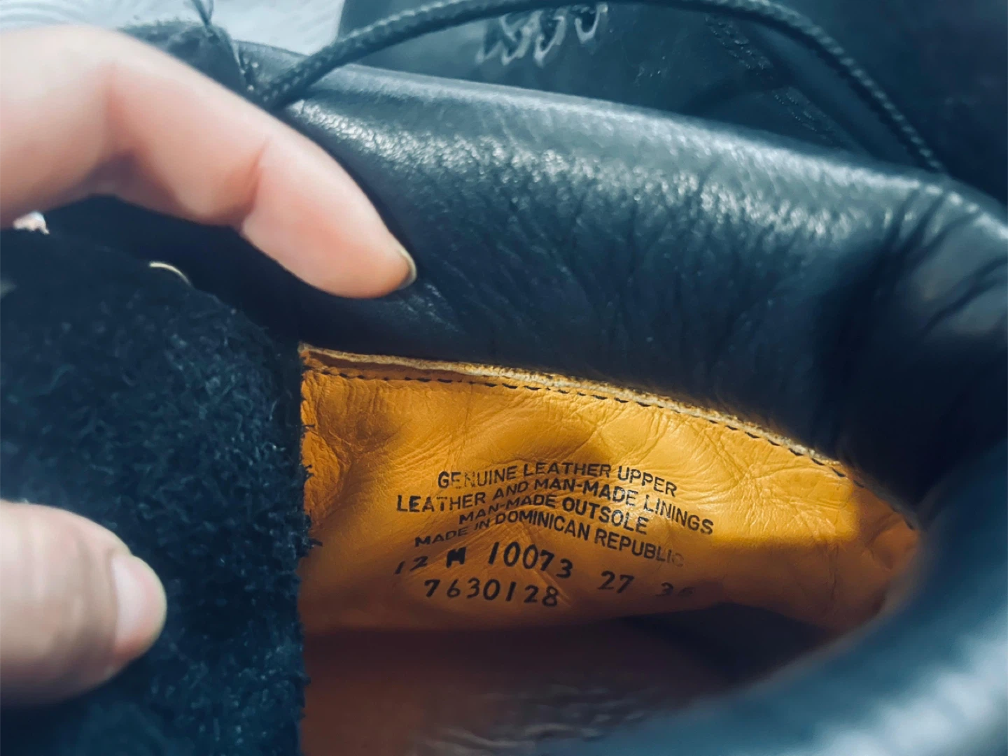 Timberland Black Boots Size 12M - photo 4