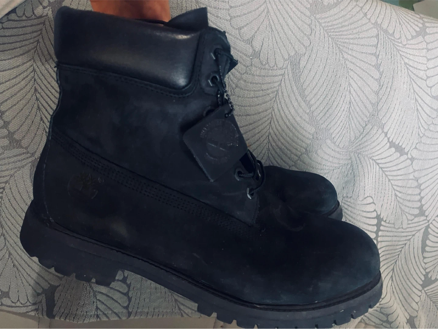 Timberland Black Boots Size 12M