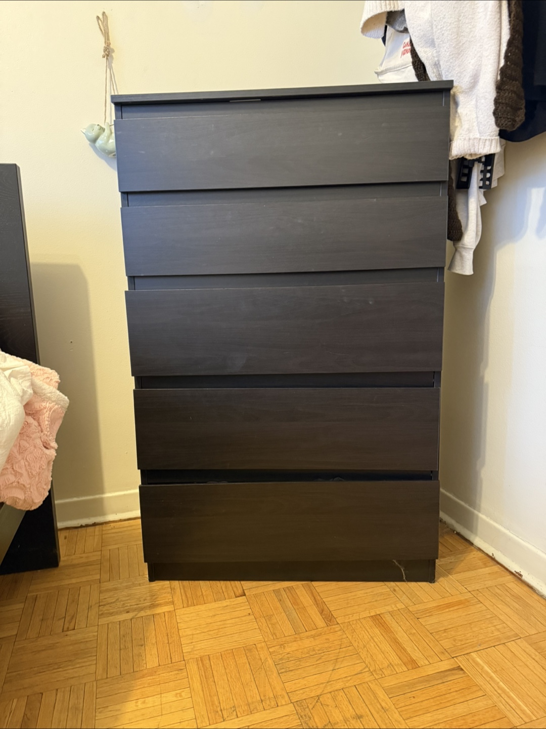 IKEA Malm 6-Drawer Dresser - Black/Brown - photo 4