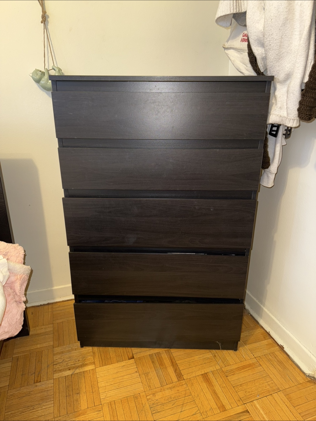 IKEA Malm 6-Drawer Dresser - Black/Brown - photo 2
