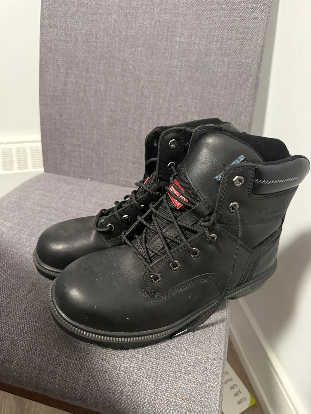 Safety Boot, Kodiak Black Work Boots - US 9 - photo 3