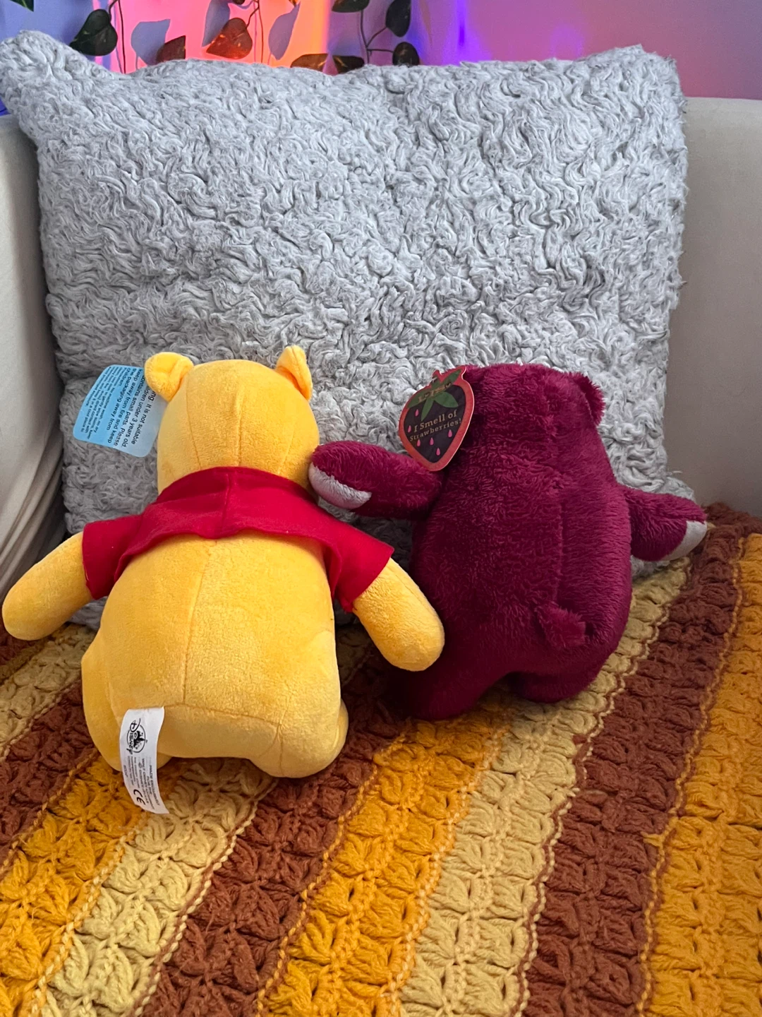 New Disney Winnie the Pooh & Lotso Plush - photo 2
