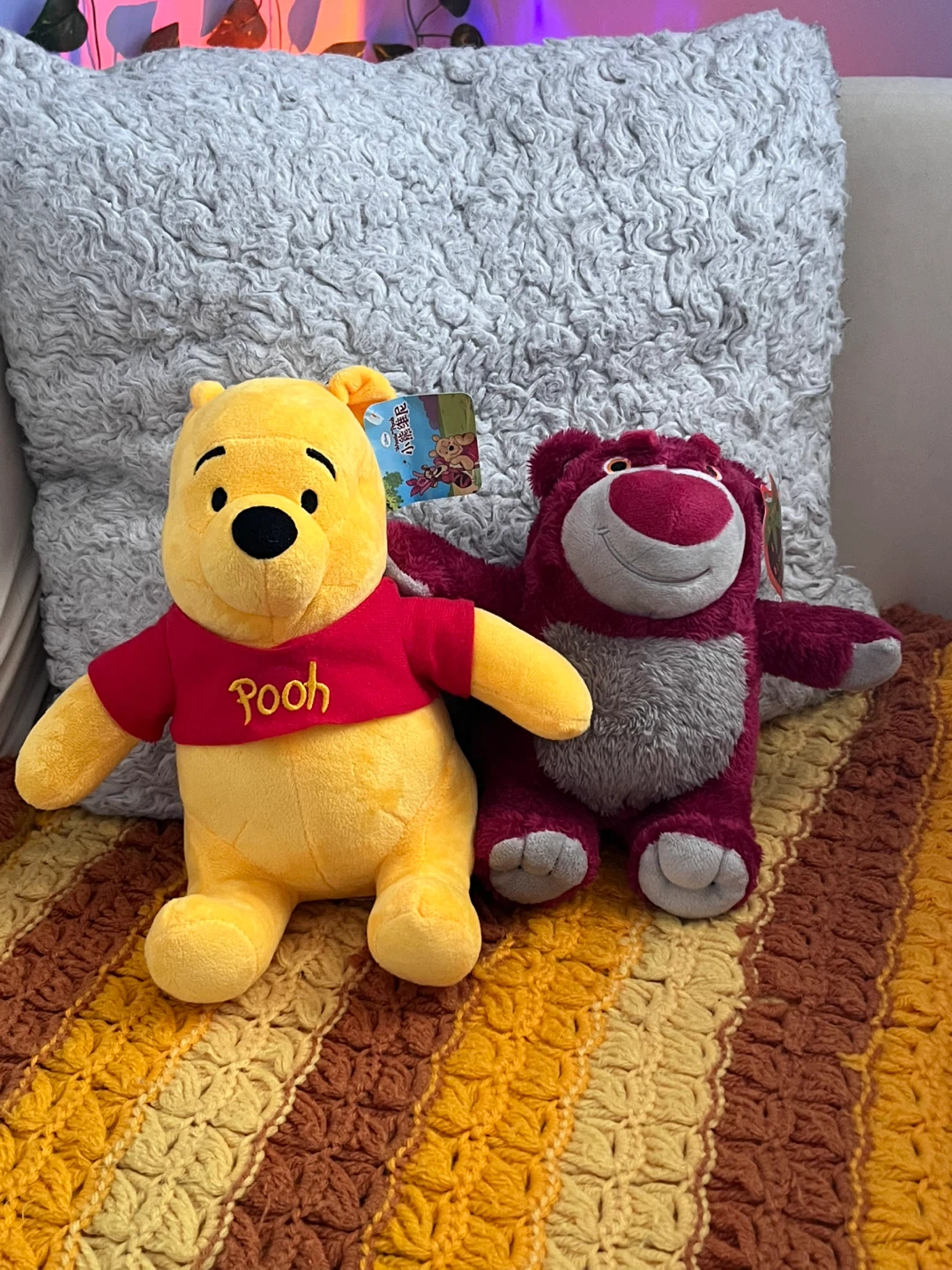 New Disney Winnie the Pooh & Lotso Plush
