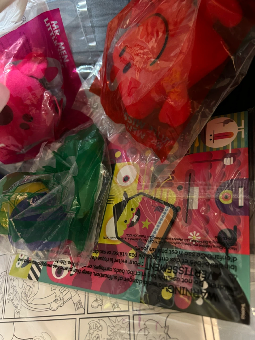 Random Happy Meal Toys from McDonald’s and Wendy’s - photo 2