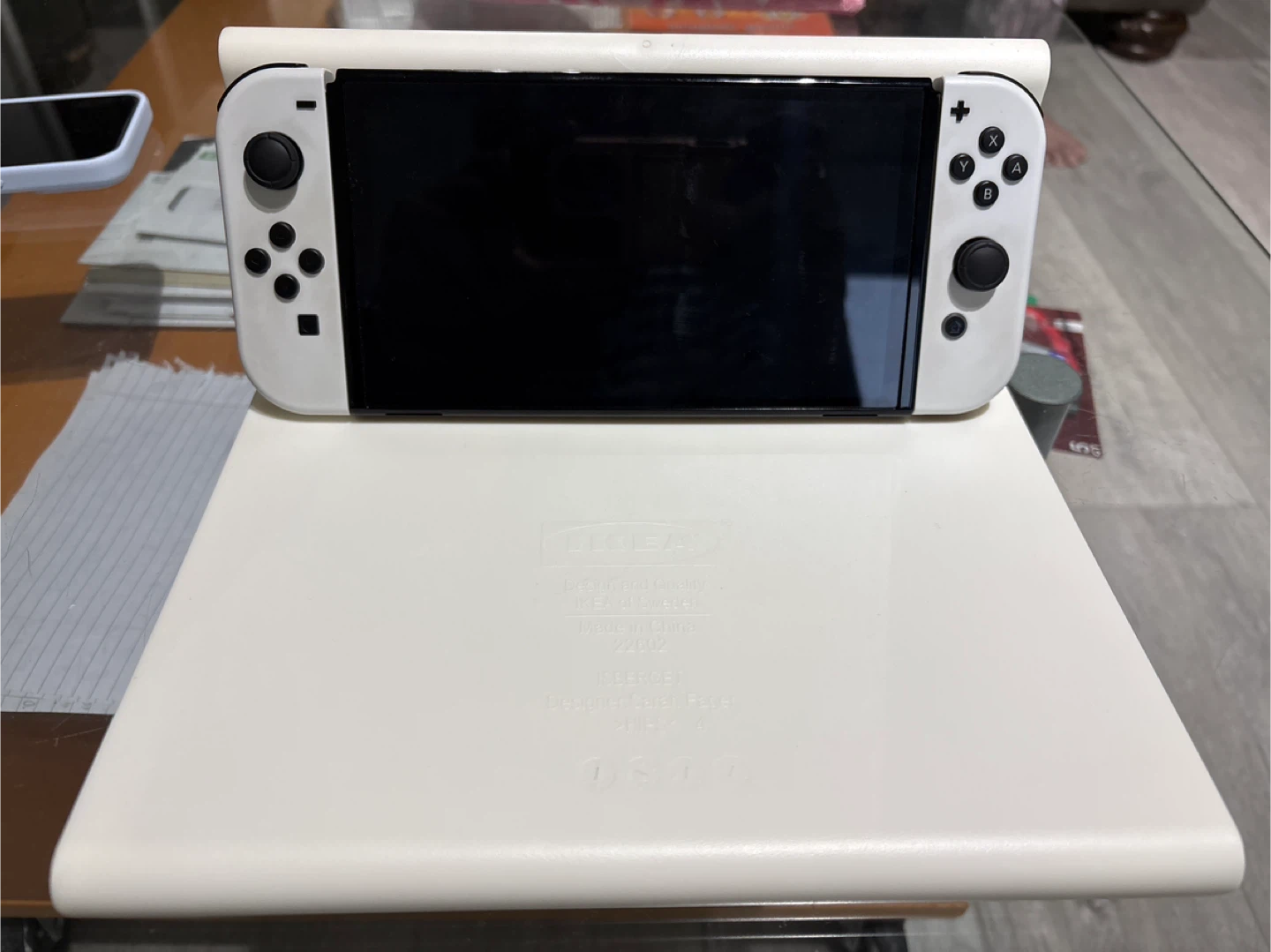 IKEA RUBERGET Tablet Stand - White