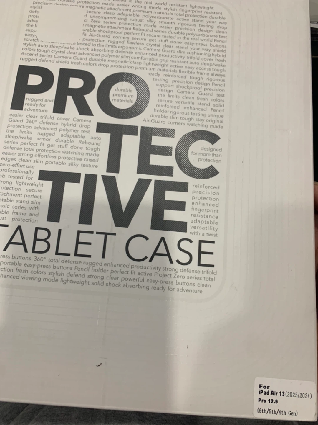 New ESR Protective Tablet Case for iPad Air 13" (M3/M2) - photo 4