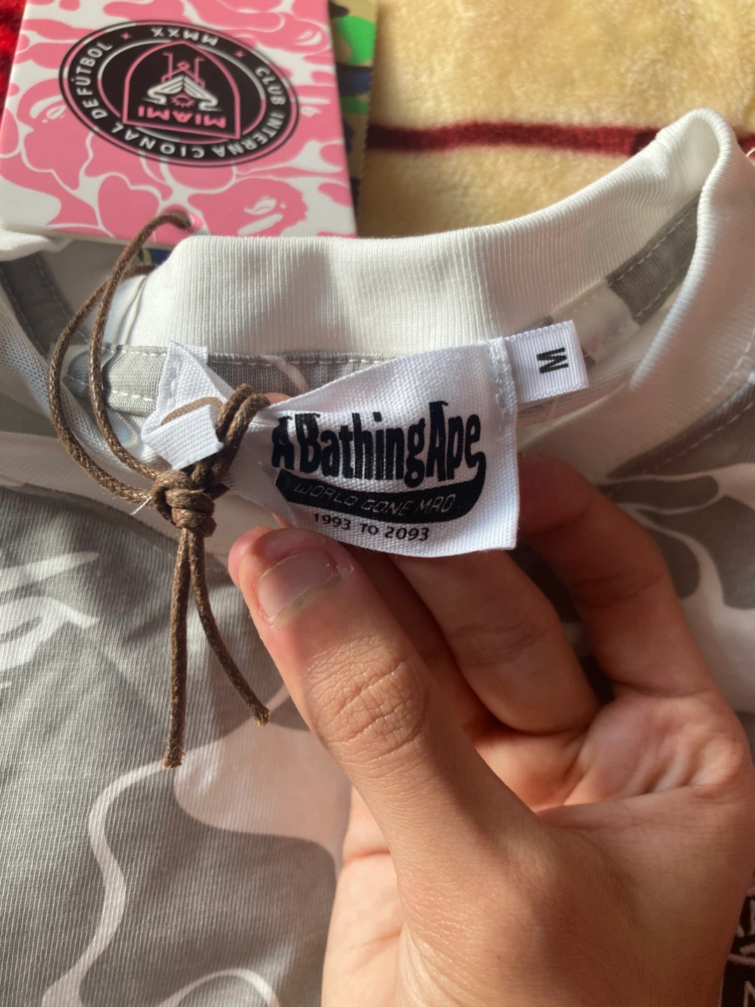 BAPE x Inter Miami CF Camo Tee - photo 5