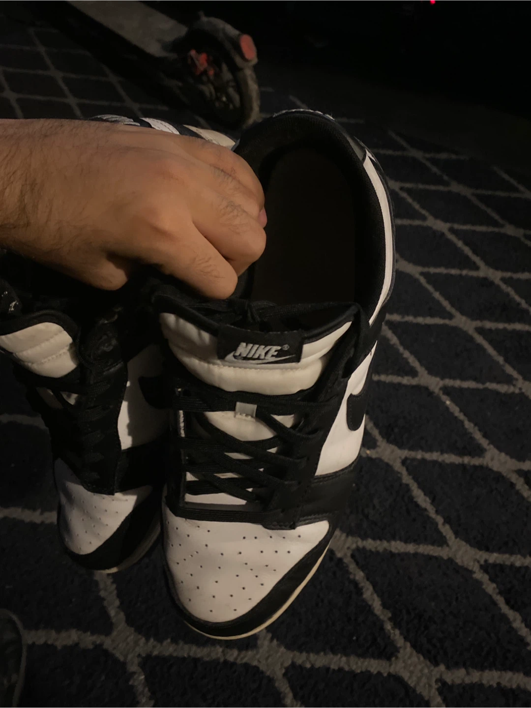 Nike Dunk Panda - Black/White men size 12 - photo 3