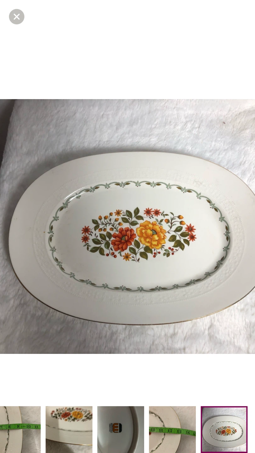 Vintage Platter from Italy. Monopoli.