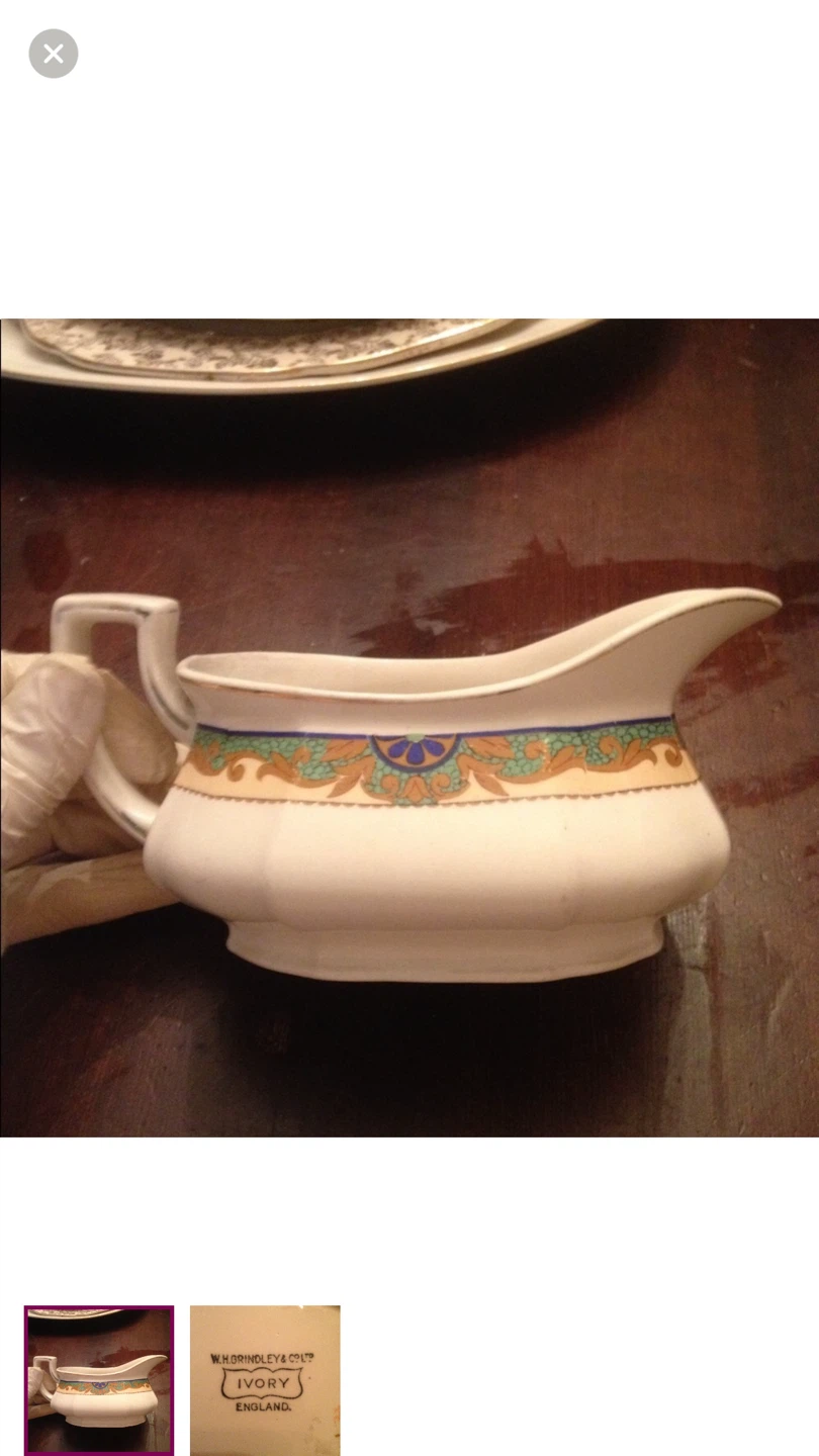 Antique Gravy Boat.
