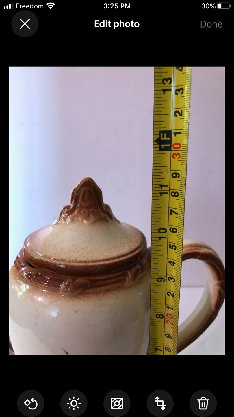 Vintage Brown Teapot. - photo 3