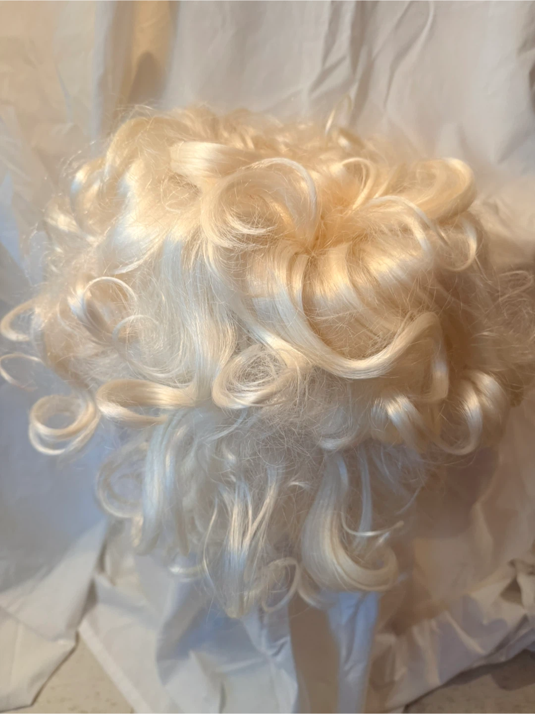 Blonde Curly Wig
