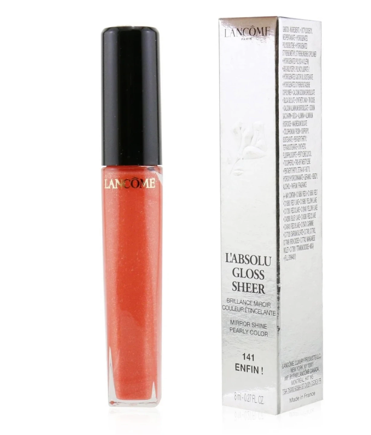 Lancôme L’Absolu Glass Lip Gloss – Shade 141