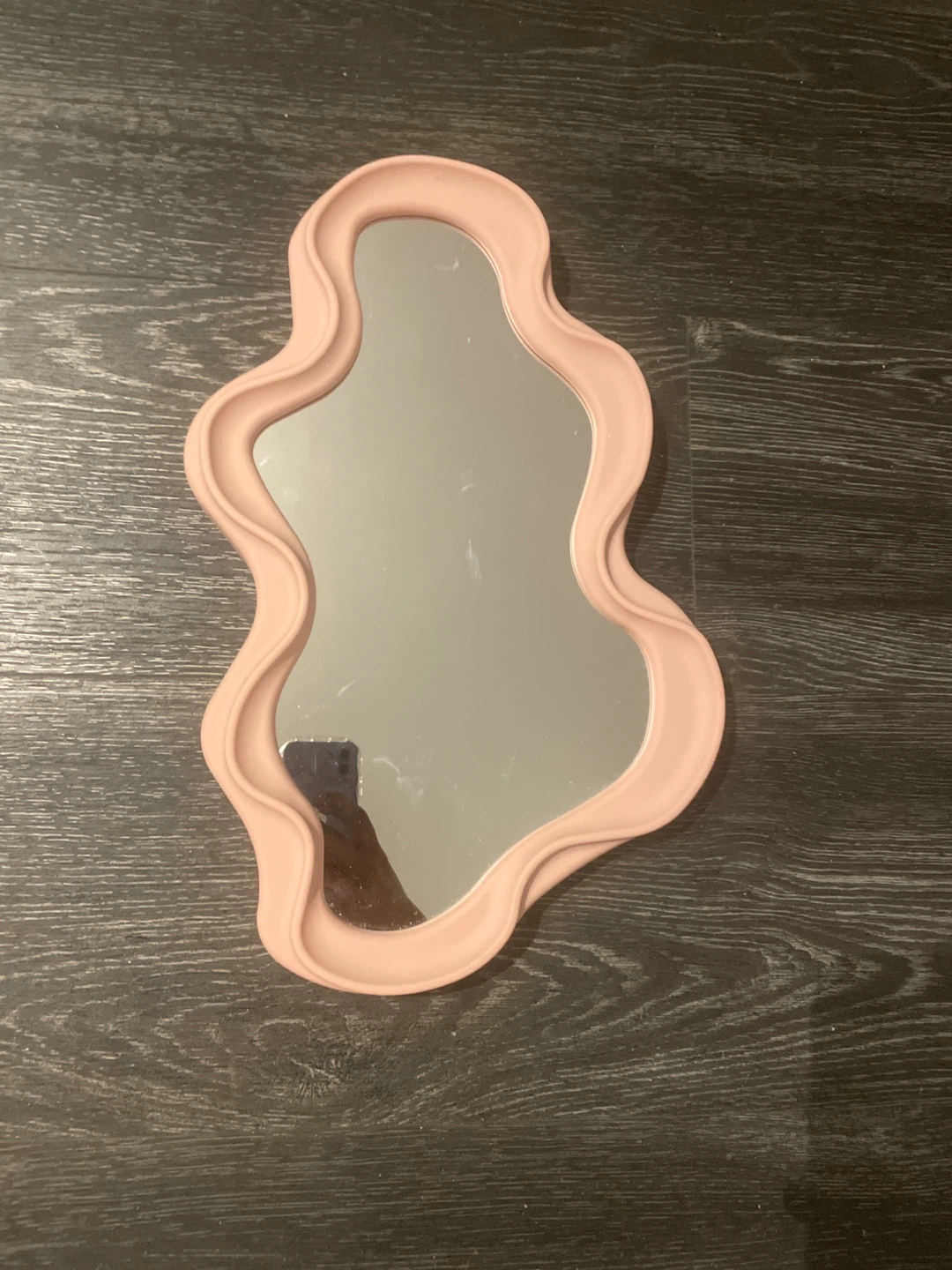 Pink Wavy Mirror