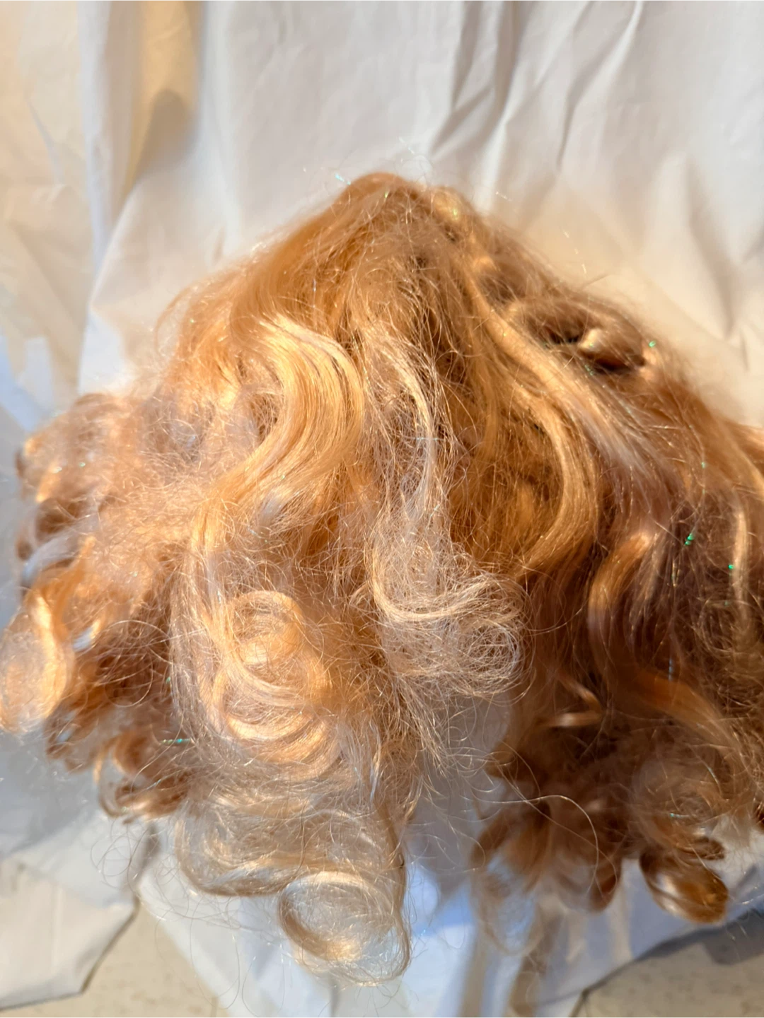 Blonde wig