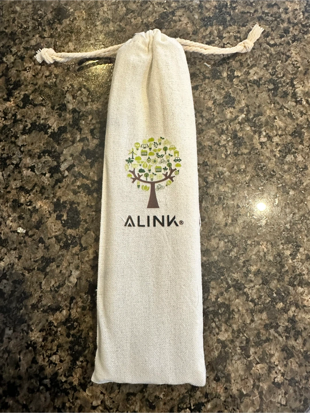 Alink Stainless Steel Straws w/ Cleaning Brush
