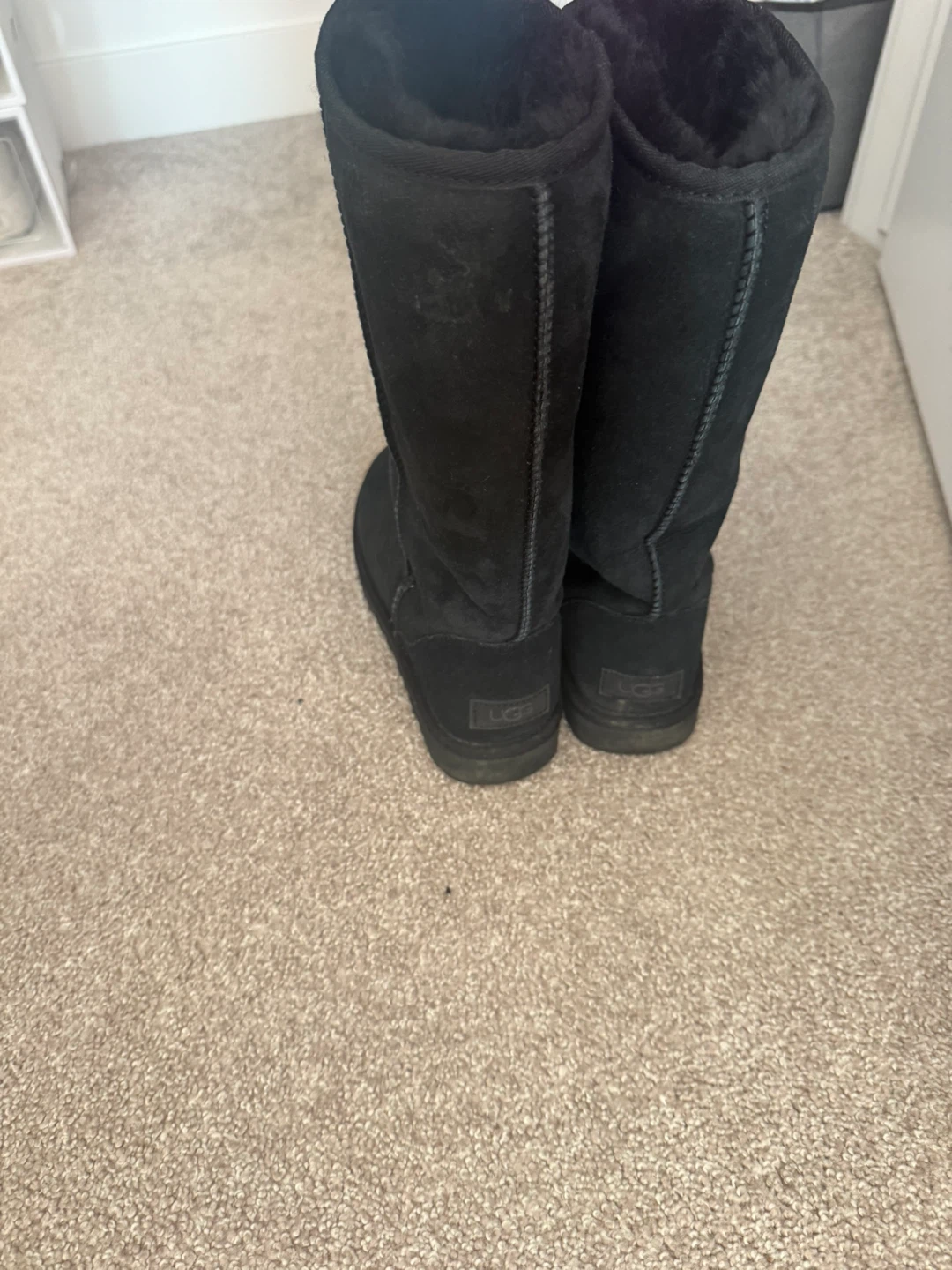 UGG Classic Tall Black Boots - Women's Size 7