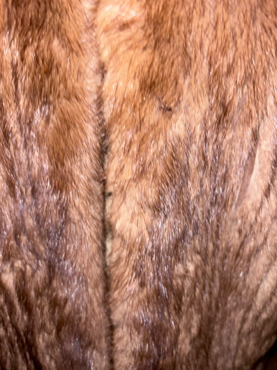 Brown Mink Fur Coat - photo 4