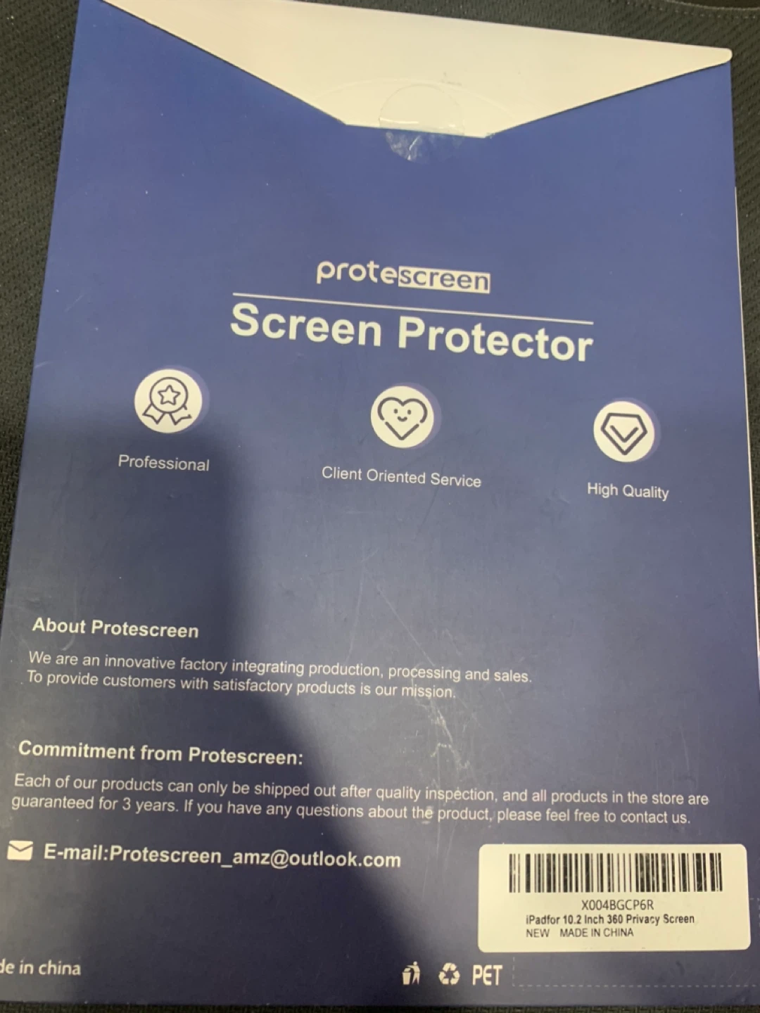New Protescreen iPad 10.2 Inch 360 Privacy Screen Protector - photo 4
