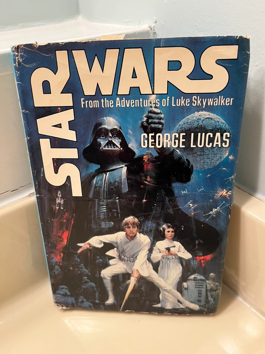Star Wars From the Adventures of Luke Skywalker 1976 Book