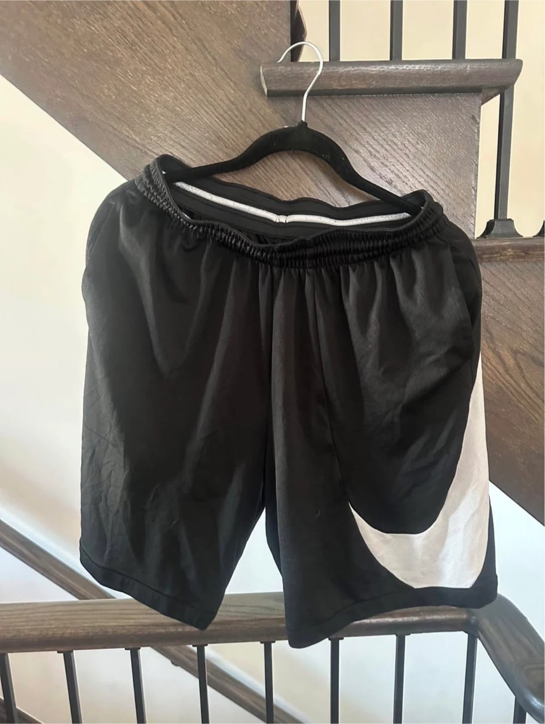 Nike Black Athletic Shorts - Size L