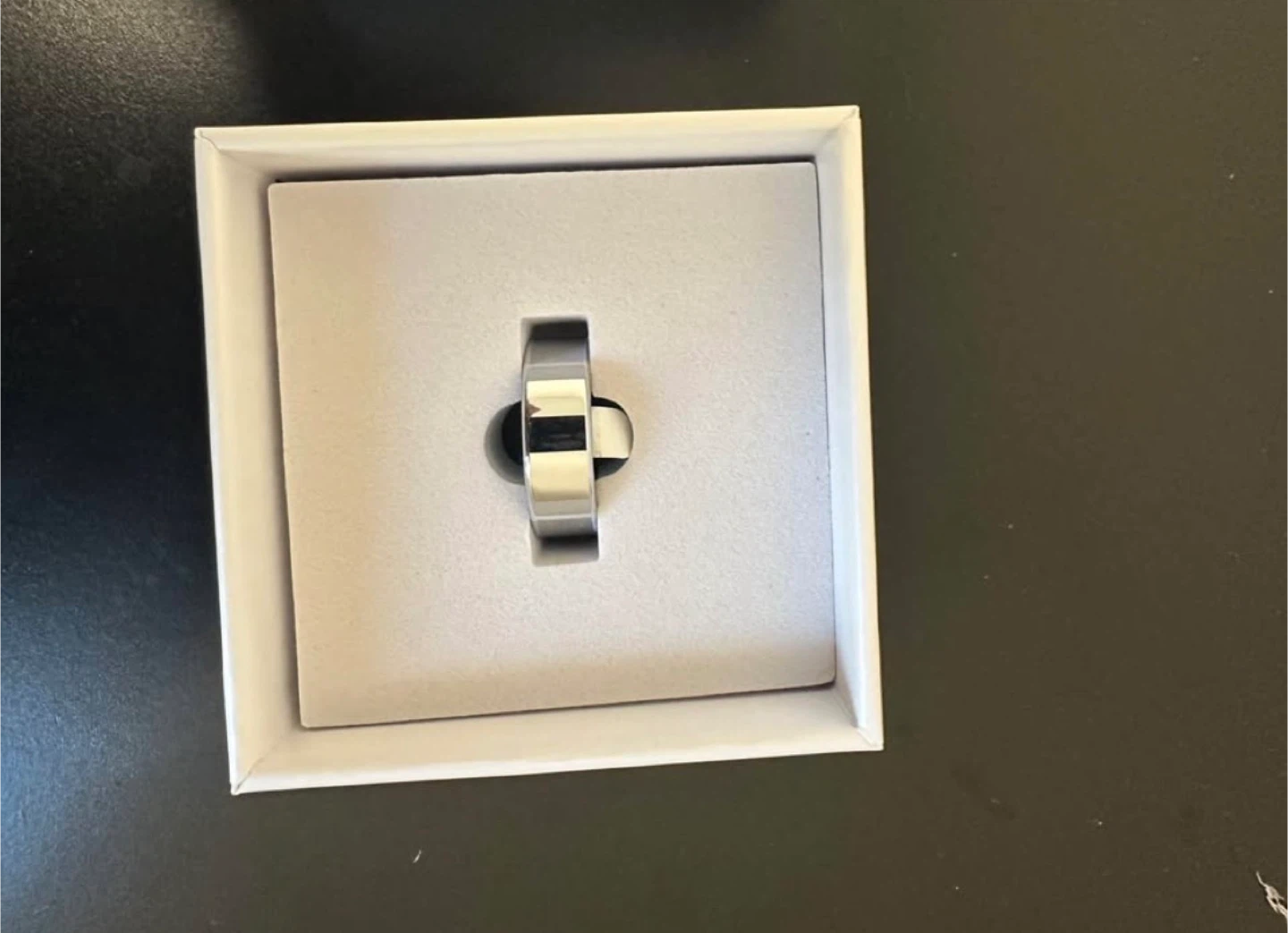 Smart Ring with Box and Charger