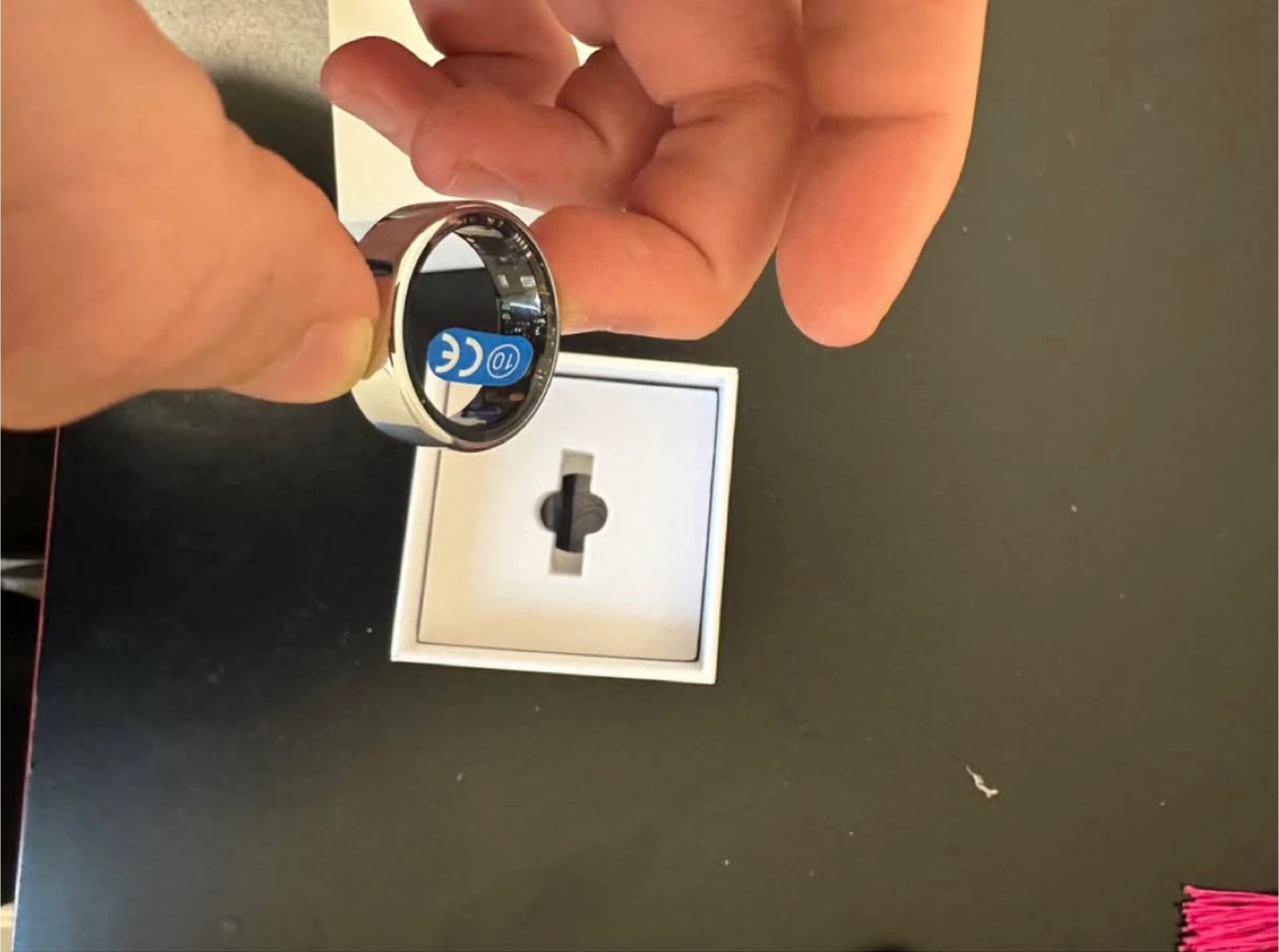 Smart Ring with Box and Charger - photo 2
