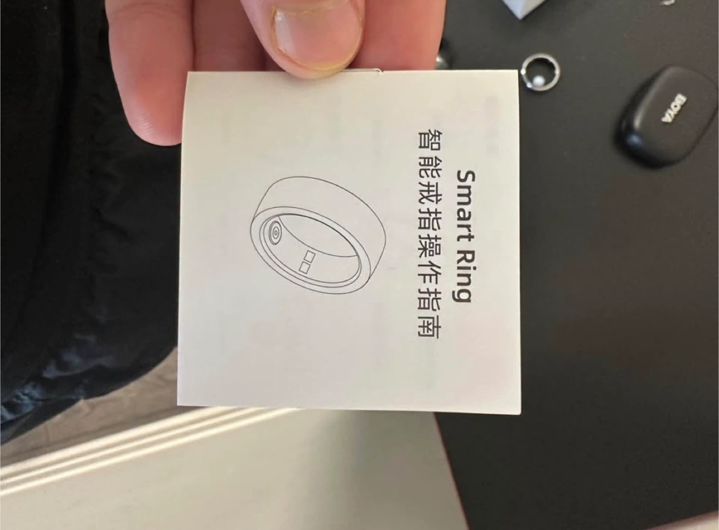 Smart Ring with Box and Charger - photo 4