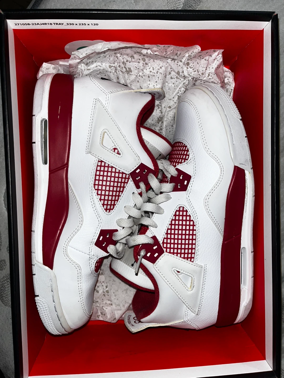 Air Jordan 4 Alternate '89 - Size Youth - photo 2