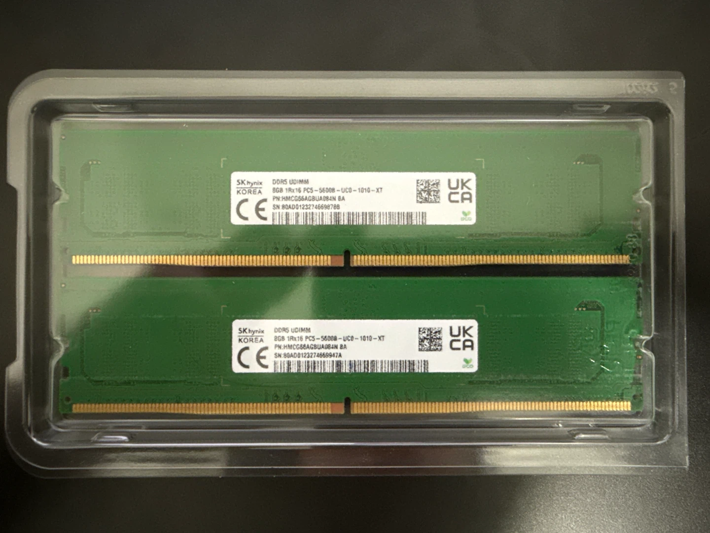 SK Hynix 16GB DDR5 5600 UDIMM RAM(Lenovo OEM)