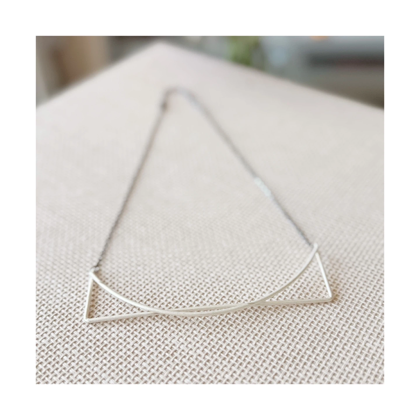 Minimalist Silver Necklace