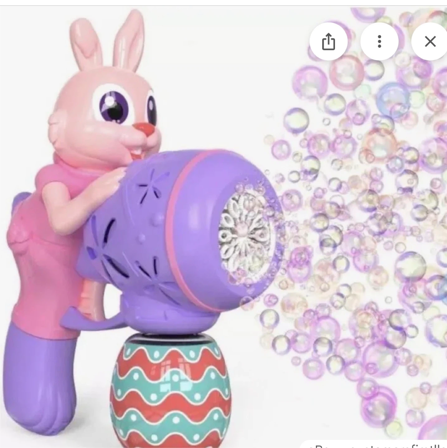 New Bunny Bubble Gun Blower Toy
