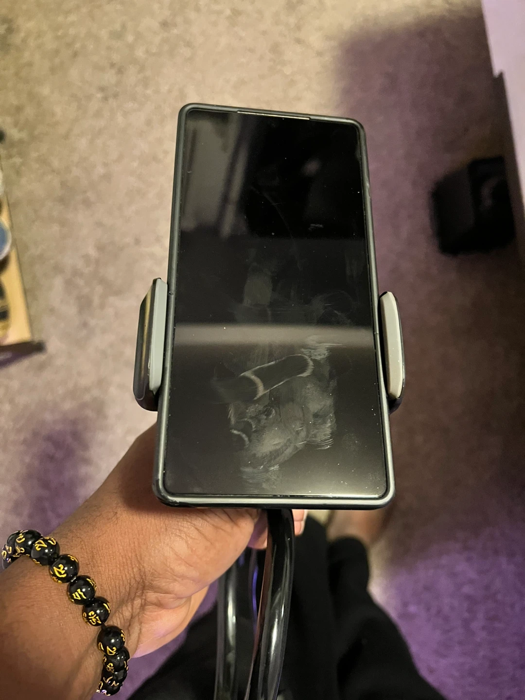 Black Flexible Phone Holder