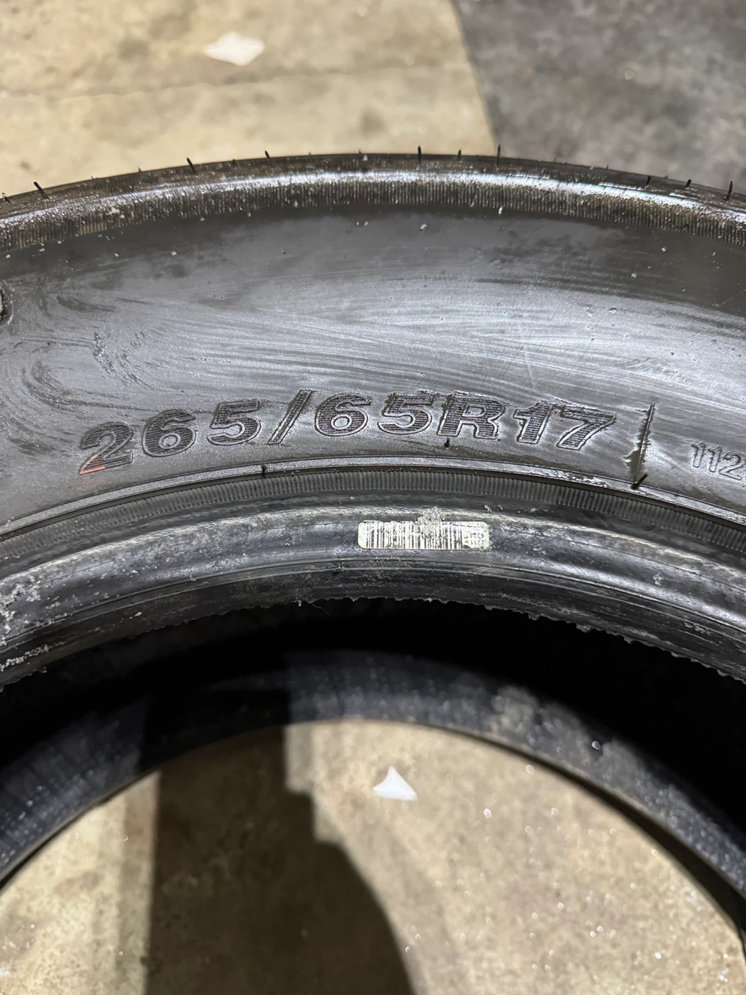 265/65R17 - rovelo ridgetrak at set of four winter tires - photo 5