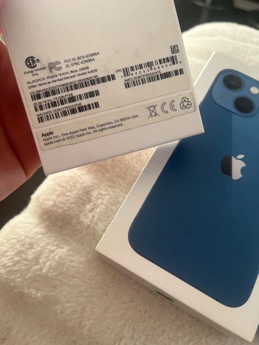 Apple iPhone 13 mini, Blue, 256GB - photo 5