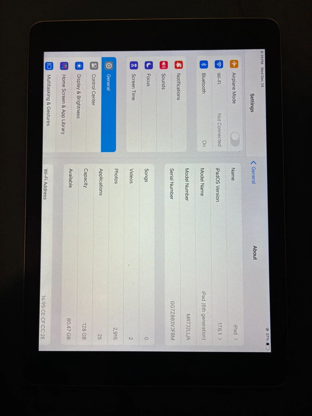 iPad 6th Generation 128GB w Apple Pencil - photo 5
