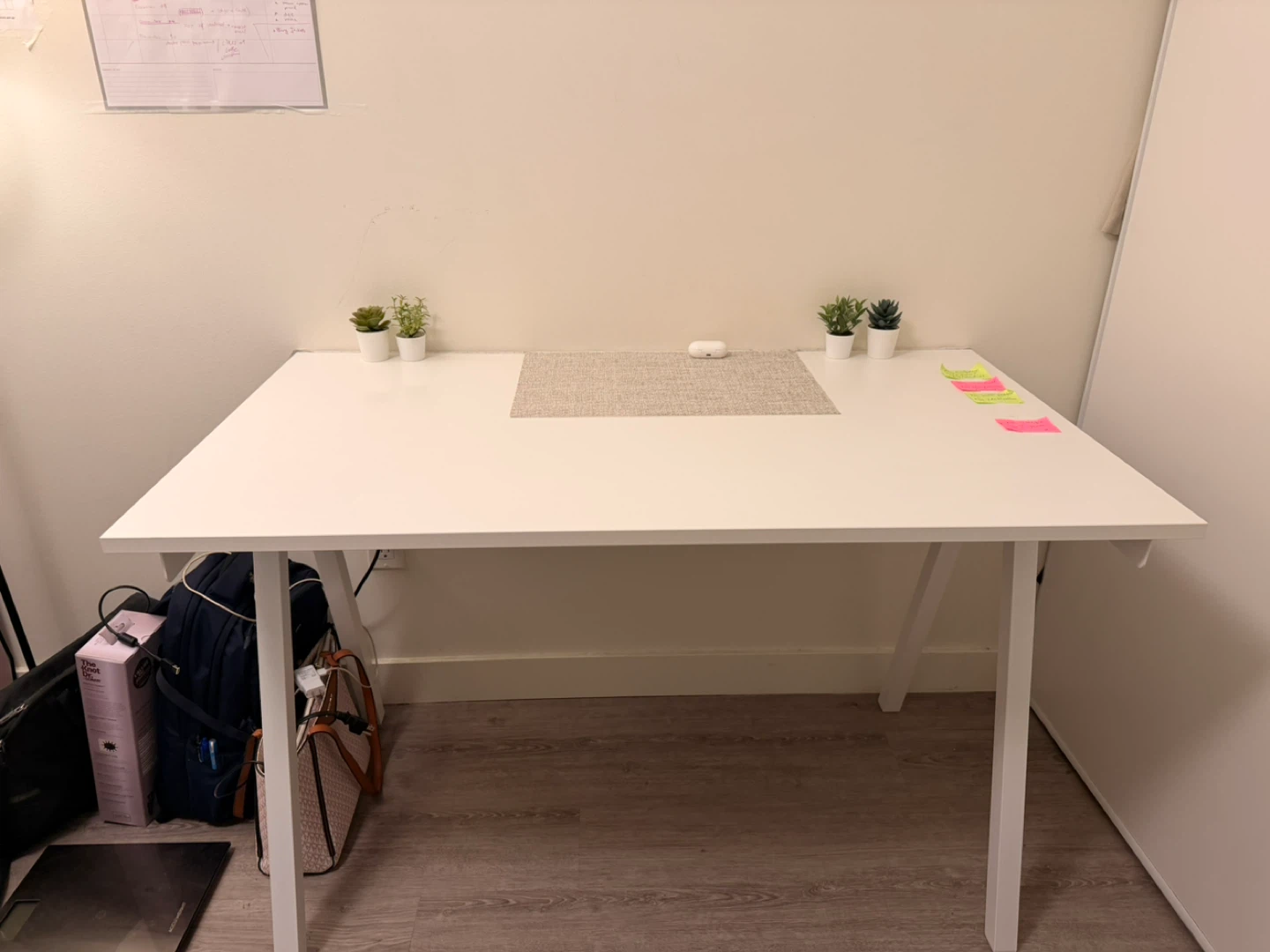 White Desk IKea TRotten