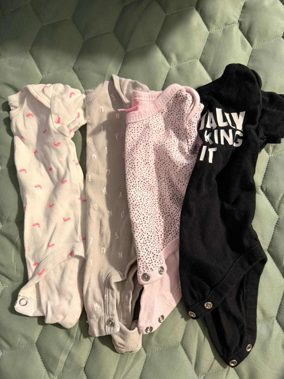 NEWBORN -3 Months Mixed Baby Clothes Bundle - photo 5