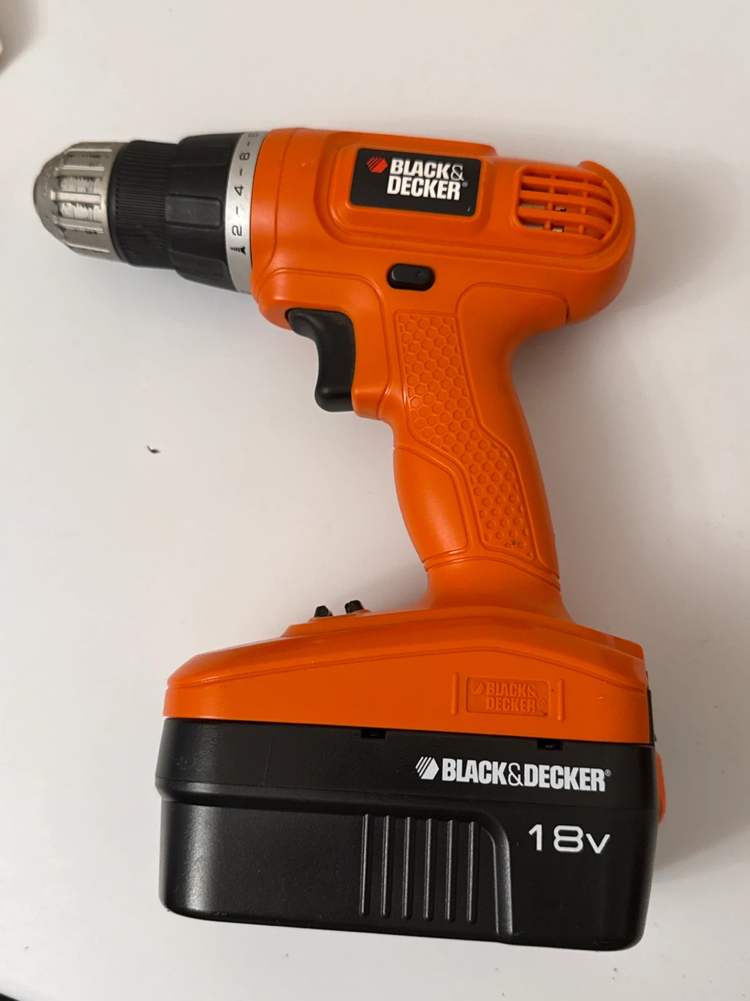 Black & Decker 18V Cordless Drill