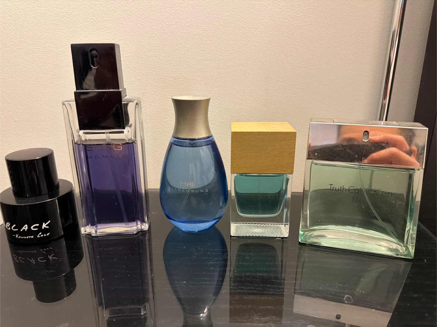Assorted Men's Cologne: Kenneth Cole, Alfred Sung, Calvin Klein